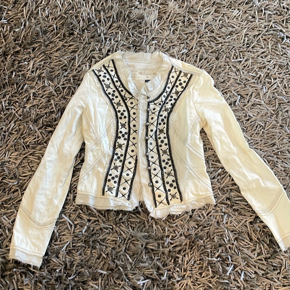 Raw Leather Jacket - image 1